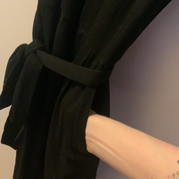 Casual Mid-length Little Black Dress - Picture 2 of 3
